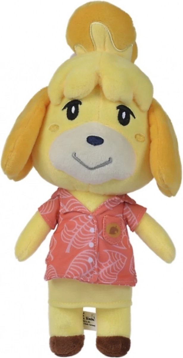 Isabelle - Animal Crossing Pluche Knuffel 45 cm {Speelgoed Knuffeldier Knuffelpop voor kinderen jongens meisjes | Nintendo Plush Toy | Tom Nook, K.K. Slider, Isabelle}